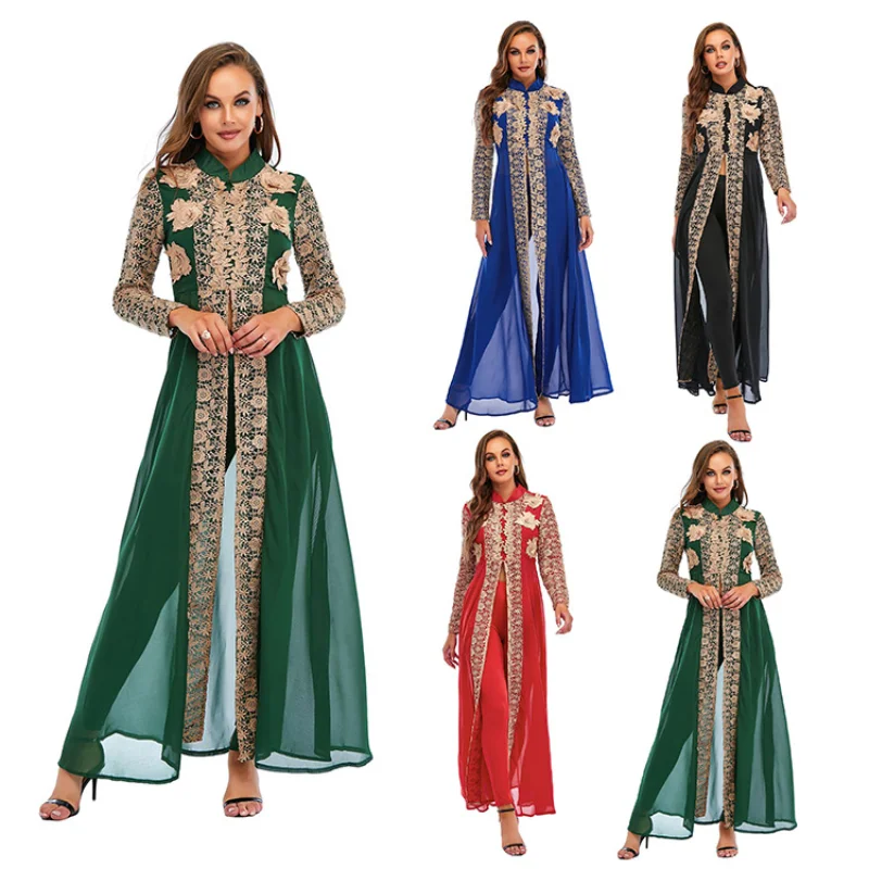Winter Clothing Dubai - 2025 New Women Muslim Dresses Holiday