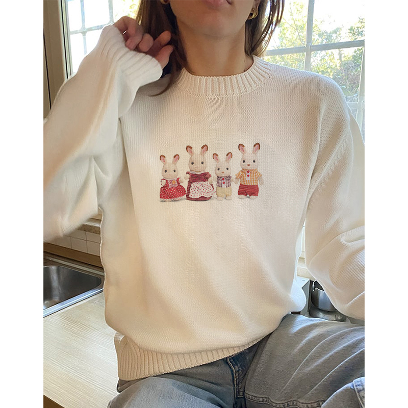 Winter Clothing Cute - Spring Sweaters New Sweet Street Gothic