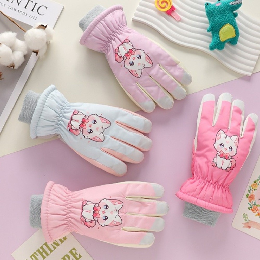 Waterproof Mitten Ski - New Cute Bear Ski Gloves Waterproof