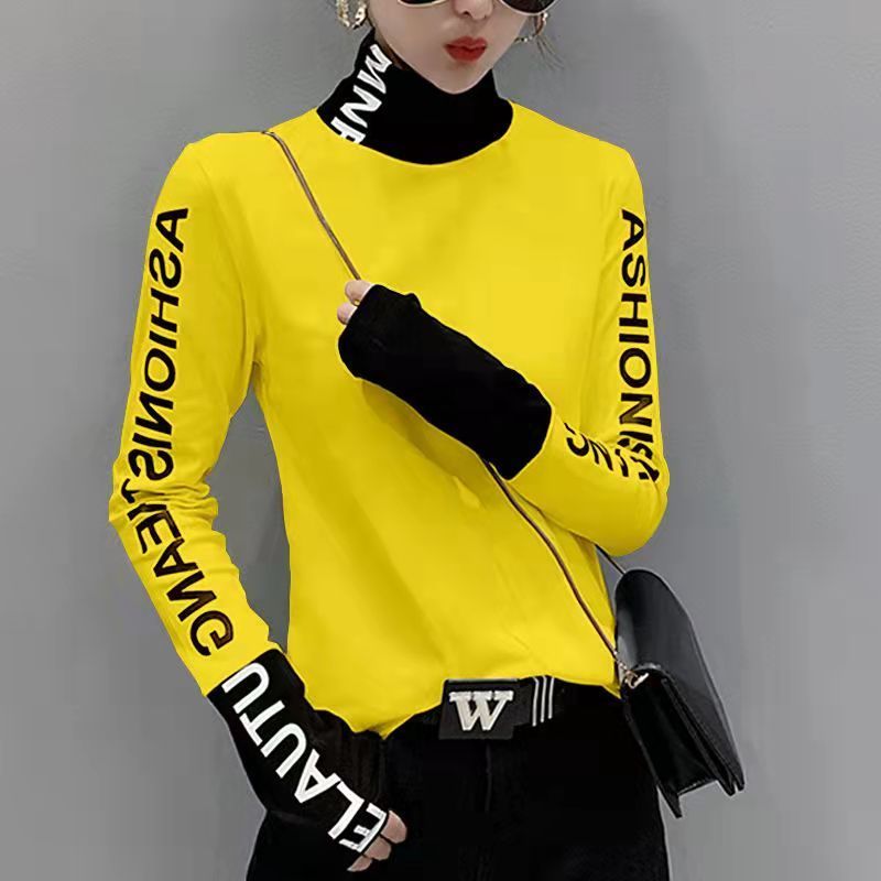 Clothing Warm Tee Yellow Top F - Winter Clothing Offer ulasan dan harga