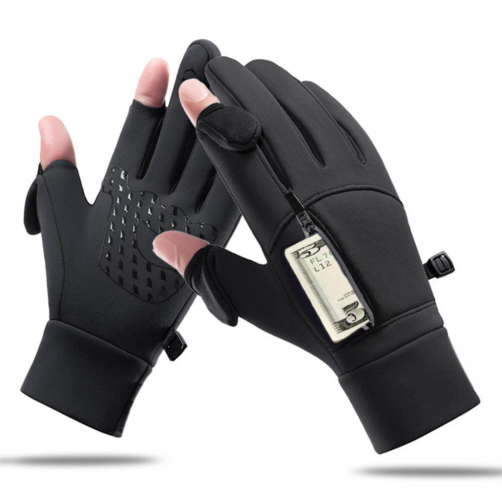 Winter Warm Gloves Flip Over E - Waterproof Mitten Ski ulasan dan harga