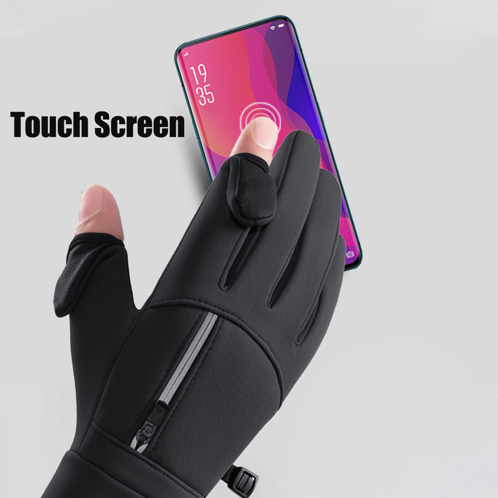Winter Warm Gloves Flip Over E - Waterproof Mitten Ski ulasan dan harga