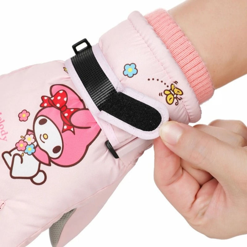 Melody Kuromi Winter Children  - Waterproof Mitten Ski ulasan dan harga