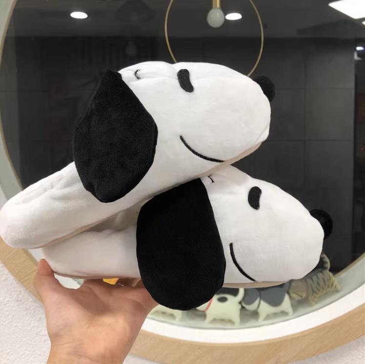 Cute Snoopy Plush Slippers Wom - Winter Clothing Cute ulasan dan harga