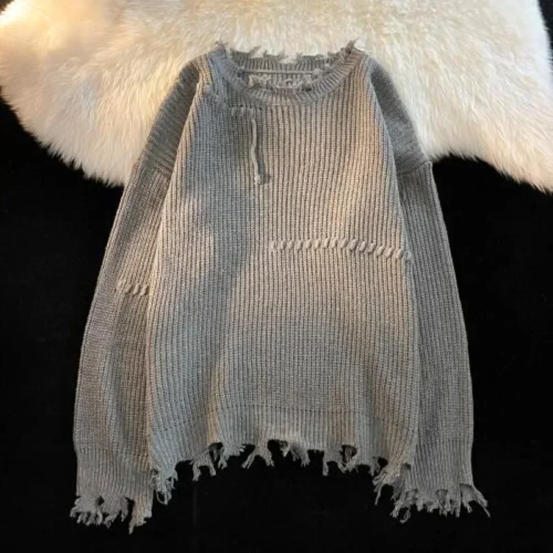 Men's Clothing Pullovers Beige - Winter Clothing Korean ulasan dan harga