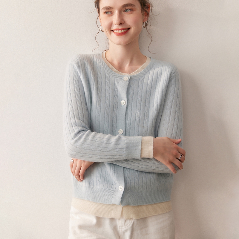 Women Cashmere Sweater Cardiga - Winter Clothing Essentials For Women ulasan dan harga