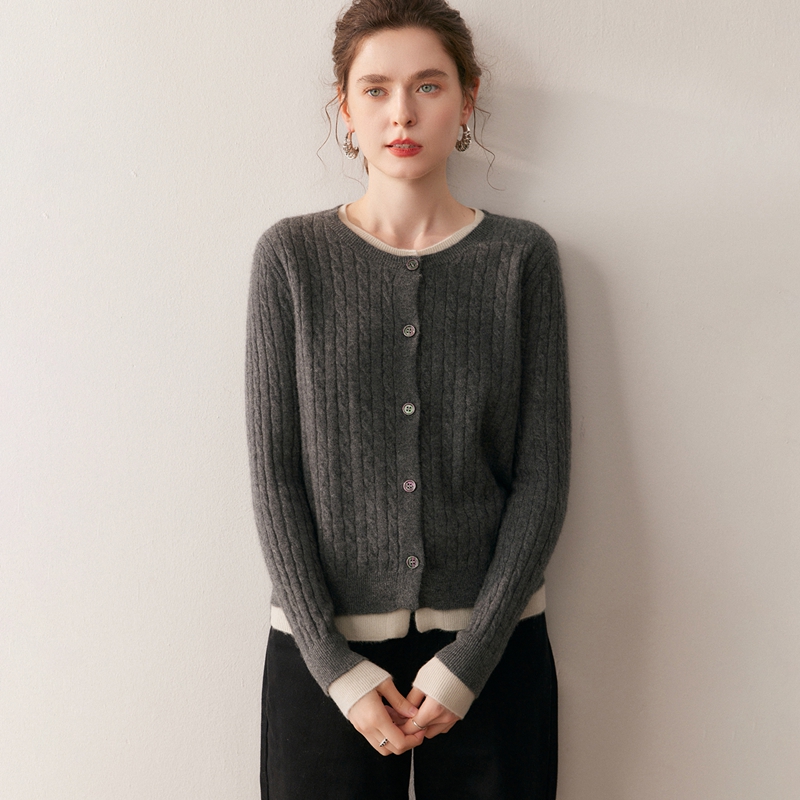 Women Cashmere Sweater Cardiga - Winter Clothing Essentials For Women ulasan dan harga
