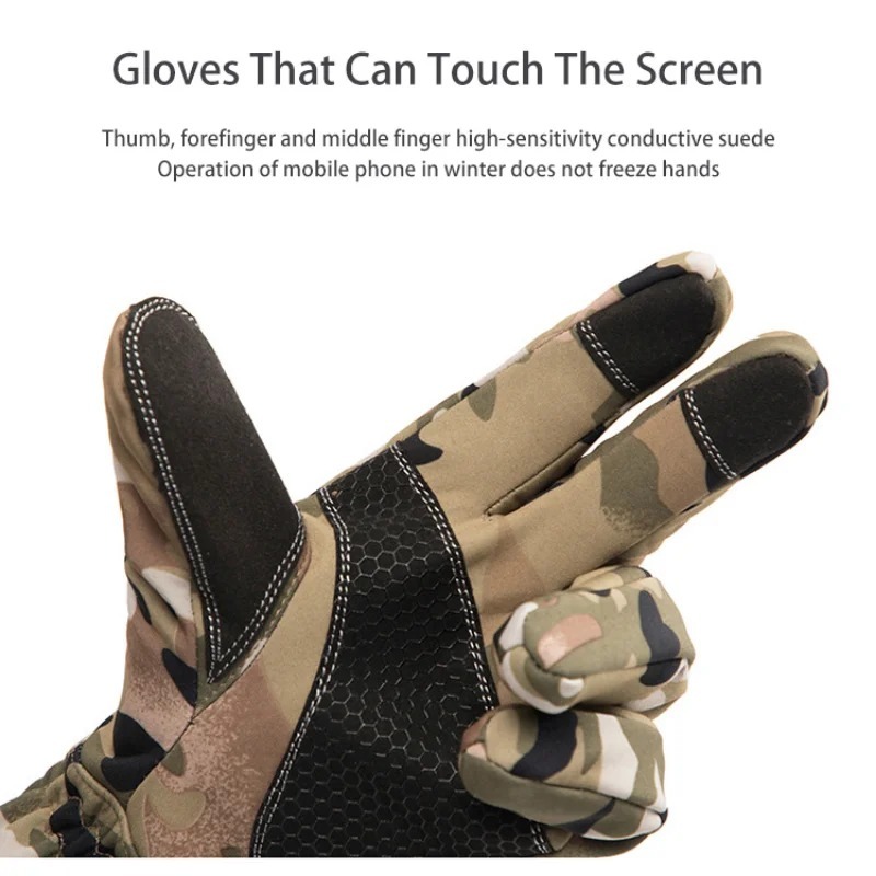 New Winter Tactics Outdoors Ca - Waterproof Mitten Ski ulasan dan harga
