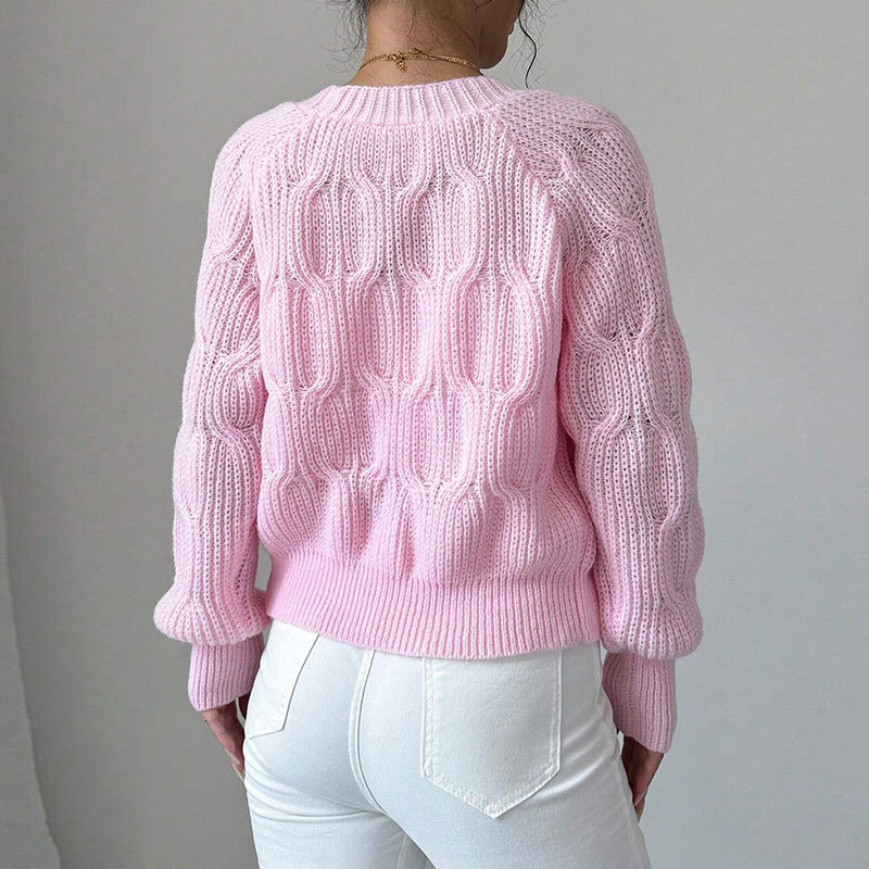 Women's Solid Color Long Sleev - Winter Clothing Cute ulasan dan harga
