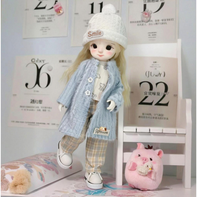 Autumn Winter 1/6 BJD Doll Clo - Winter Clothing Cute ulasan dan harga