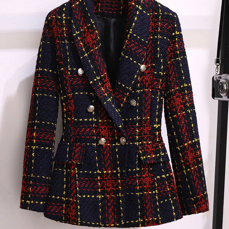 Women Winter Vintage Tweed Kor - Winter Clothing Korean ulasan dan harga