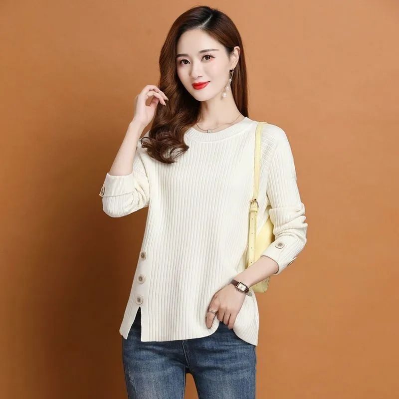 White Ladies Pullovers Harajuk - Winter Clothing Offer ulasan dan harga