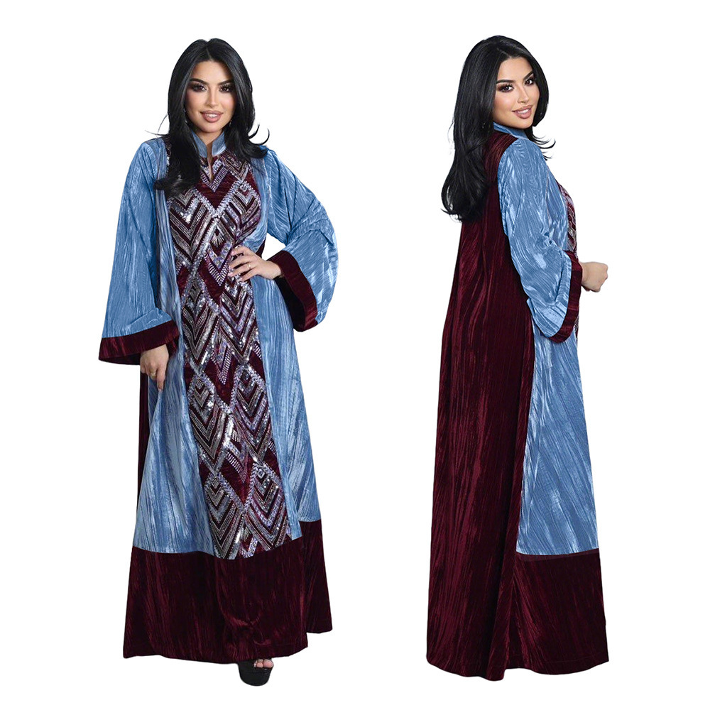 Xqy500461 Clothing Velvet Patc - Winter Clothing Dubai ulasan dan harga