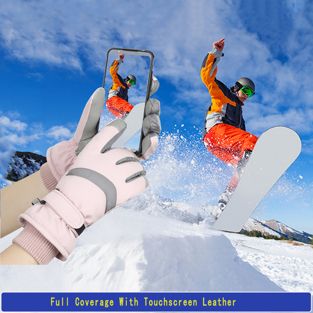 YANBIGUO Ski Gloves Winter Glo - Waterproof Mitten Ski ulasan dan harga