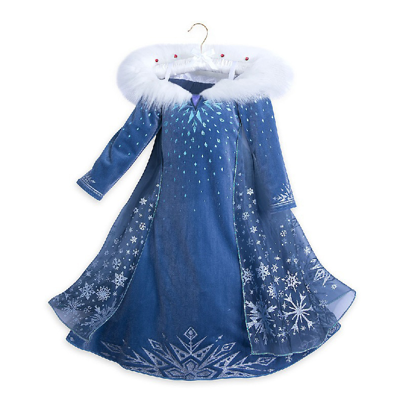 Girls Cosplay Autumn Elsa Prin - Winter Clothing Cute ulasan dan harga