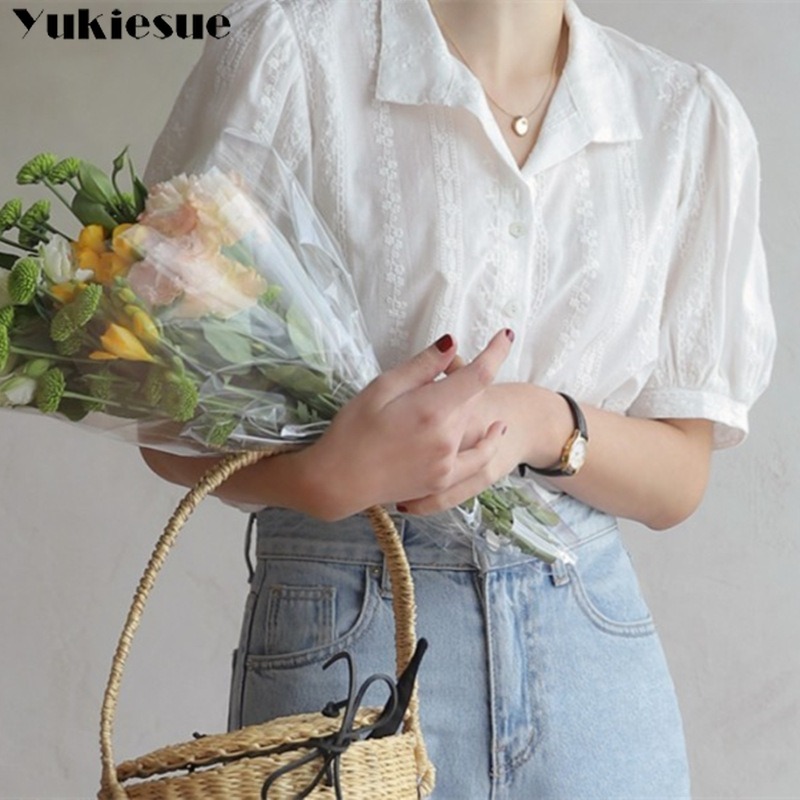 Shirts Women All-match V-Neck  - Winter Clothing Korean ulasan dan harga