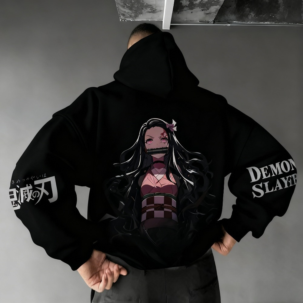 Demon Slayer Men's Hoodie Swea - Winter Clothing Outfits ulasan dan harga