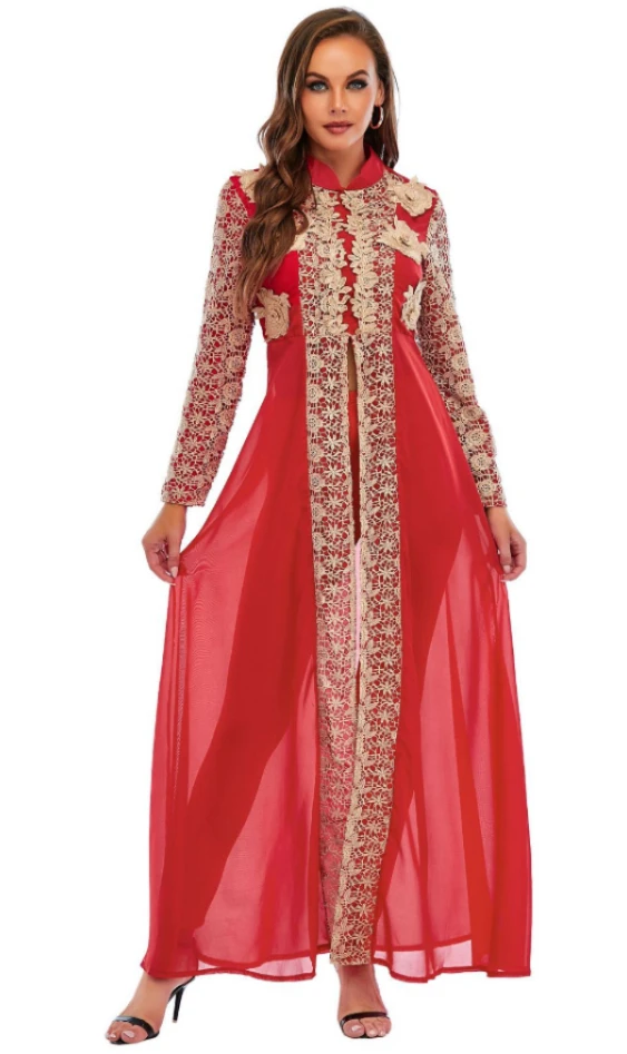 2025 New Women Muslim Dresses  - Winter Clothing Dubai ulasan dan harga