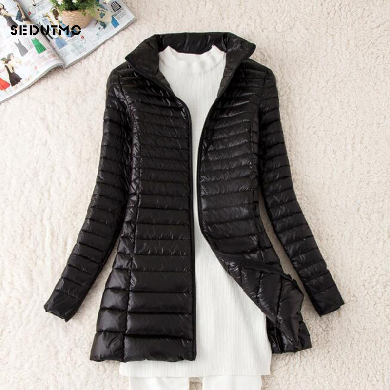 SEDUTMO Winter Long Women Down - Puffer Jacket Women Down ulasan dan harga