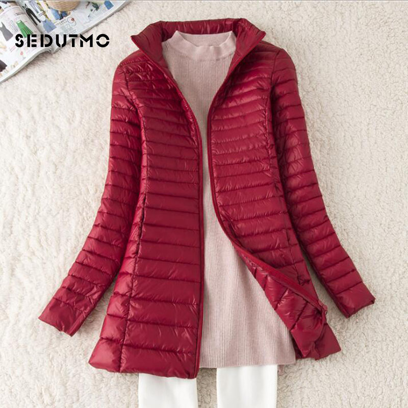 SEDUTMO Winter Long Women Down - Puffer Jacket Women Down ulasan dan harga