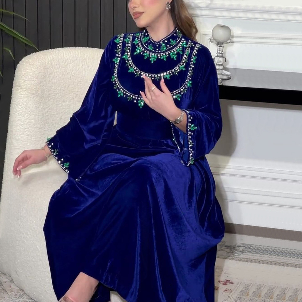 Arabic Muslim Dress Elegant Au - Winter Clothing Dubai ulasan dan harga