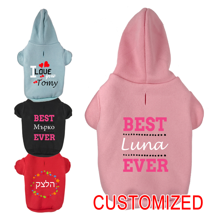 Custom Name Dog Hoodie Persona - Winter Clothing Name ulasan dan harga