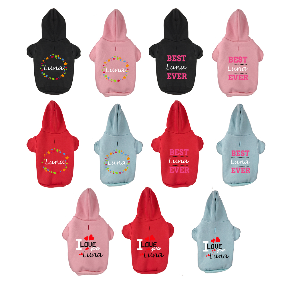Custom Name Dog Hoodie Persona - Winter Clothing Name ulasan dan harga
