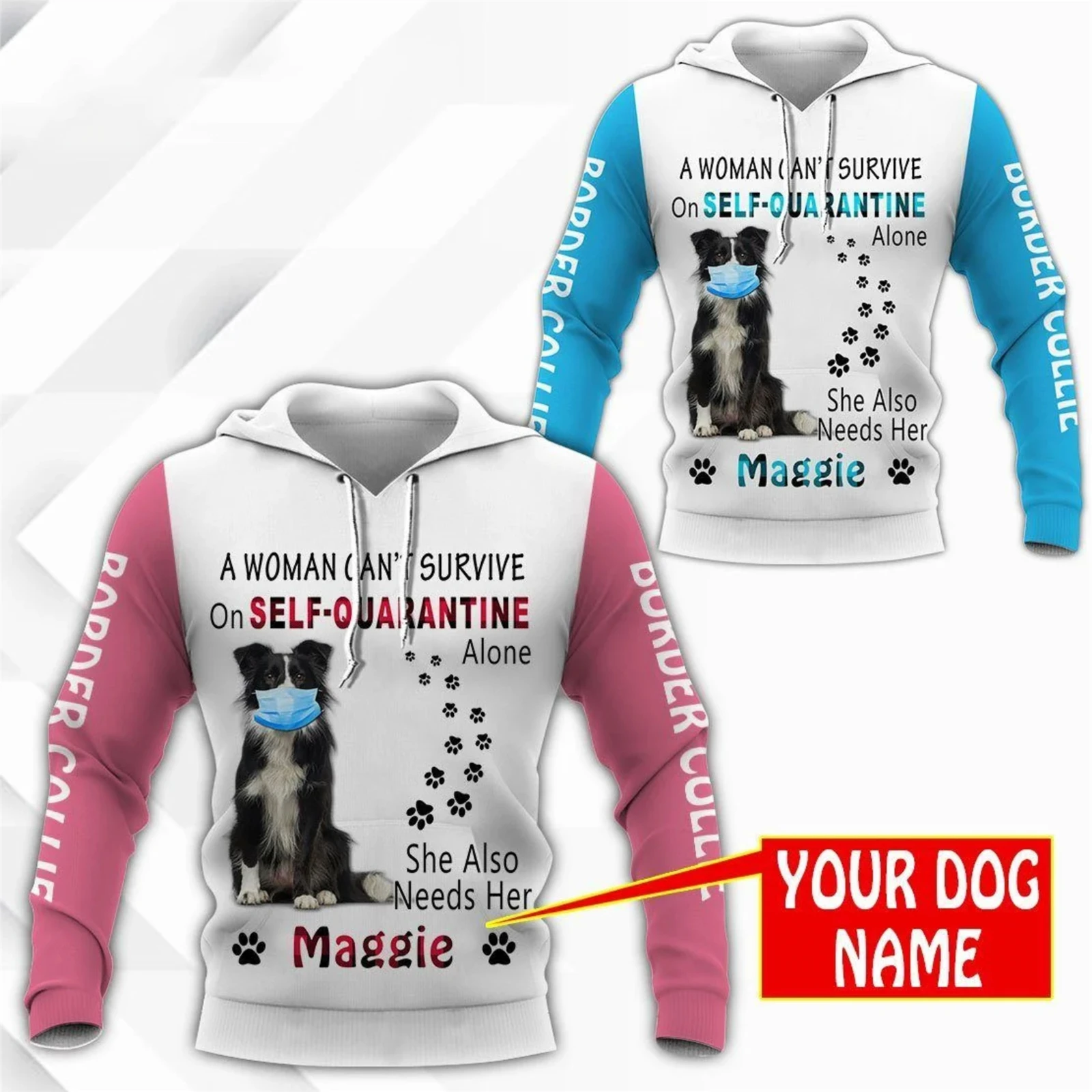 HX Animal Hoodie Customize You - Winter Clothing Name ulasan dan harga