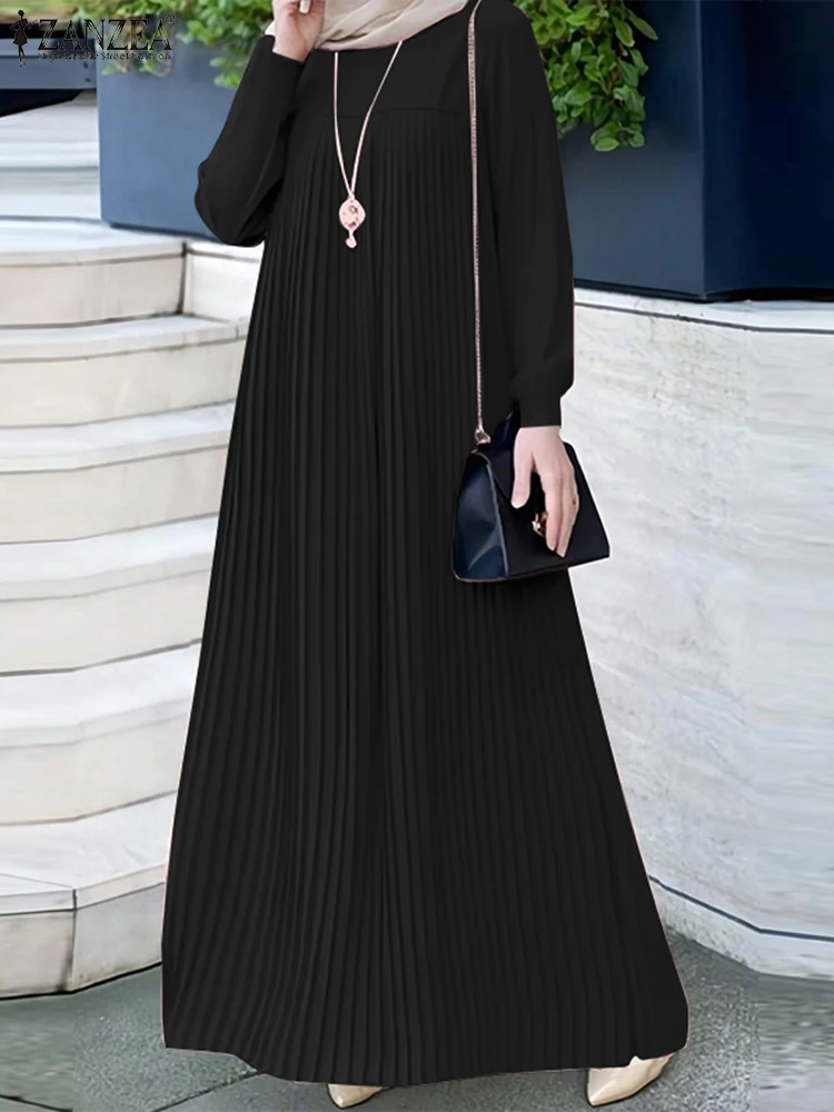 2025 ZANZEA Muslim Abaya Hijab - Winter Clothing Dubai ulasan dan harga