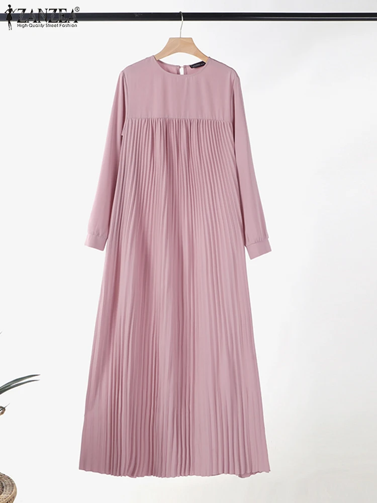2025 ZANZEA Muslim Abaya Hijab - Winter Clothing Dubai ulasan dan harga