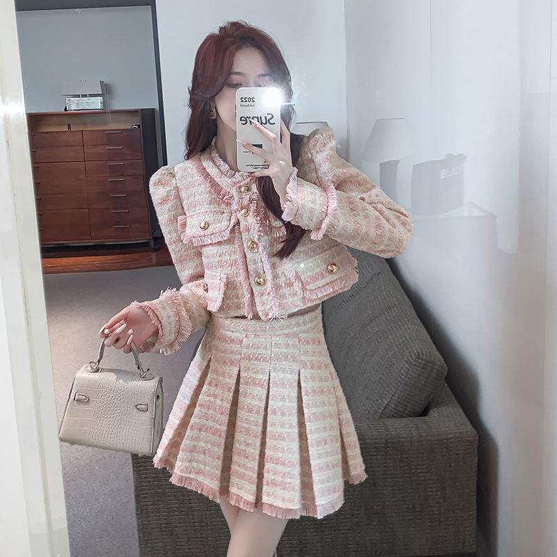 Women Elegant Tassel Y2K Korea - Winter Clothing Korean ulasan dan harga