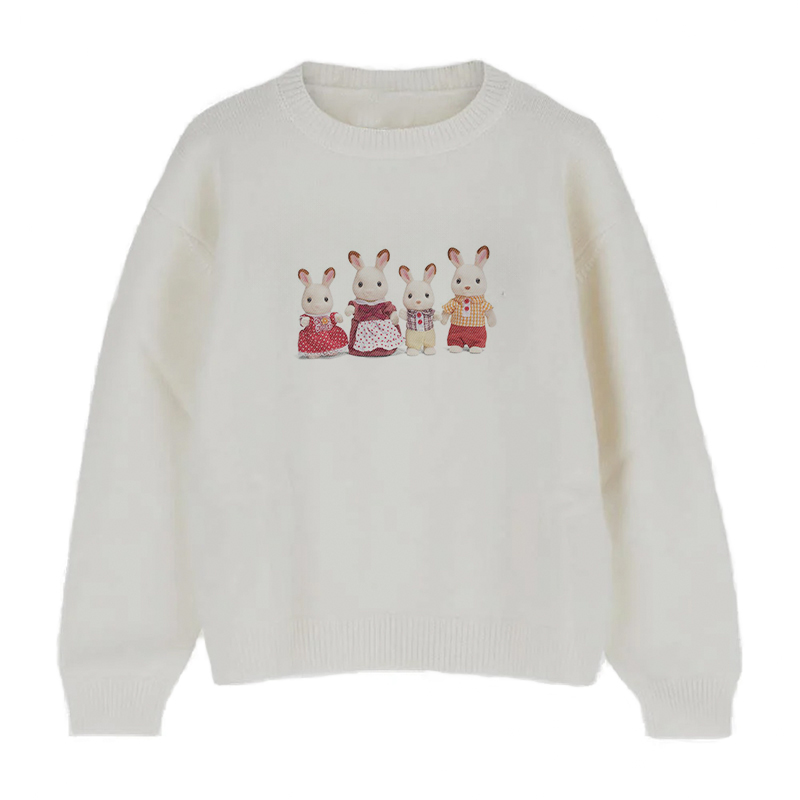 Spring Sweaters New Sweet Stre - Winter Clothing Cute ulasan dan harga