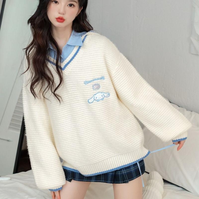 Kawaii Sanrio Kuromi Cinnamoro - Winter Clothing Cute ulasan dan harga