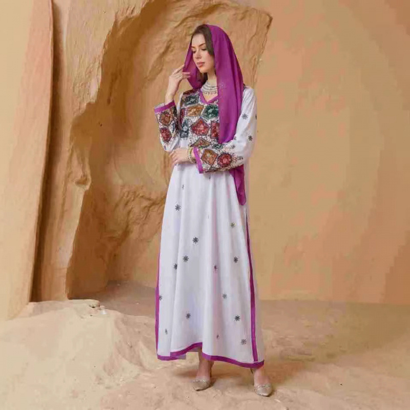 Ad251116 New Women's Embroider - Winter Clothing Dubai ulasan dan harga