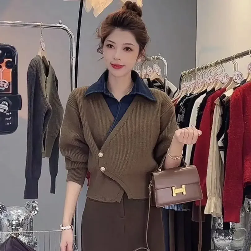 Women's Polo Shirts Knitted Ba - Winter Clothing Offer ulasan dan harga