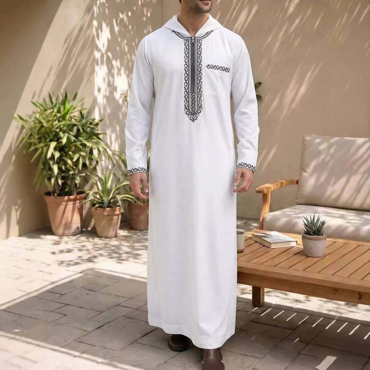 Loose-fit Embroidered Men's 20 - Winter Clothing Dubai ulasan dan harga