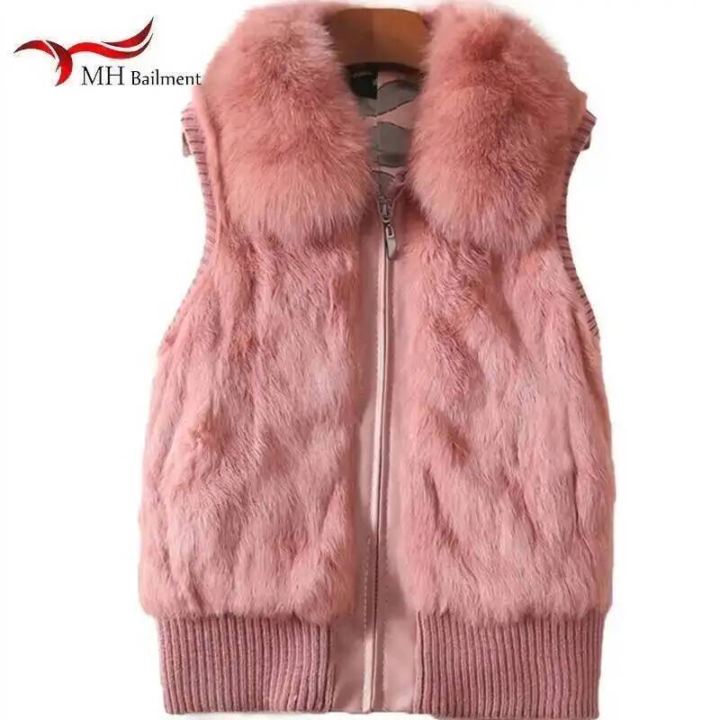 Real Rabbit Fur Coat For Women - Winter Clothing Offer ulasan dan harga