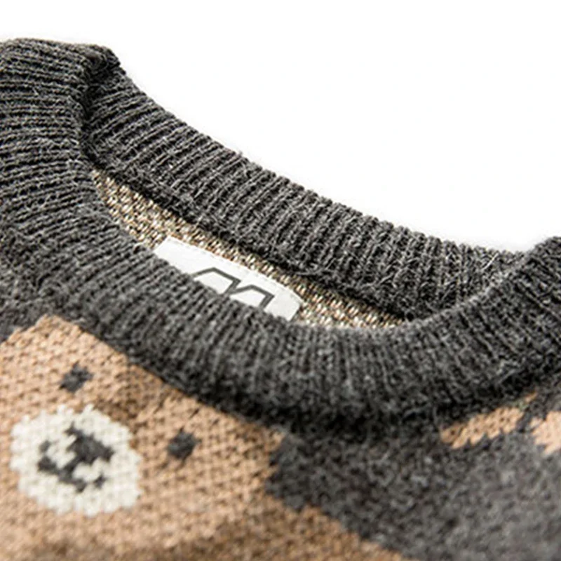 Y2k Winter Vintage Sweater Men - Winter Clothing Cute ulasan dan harga