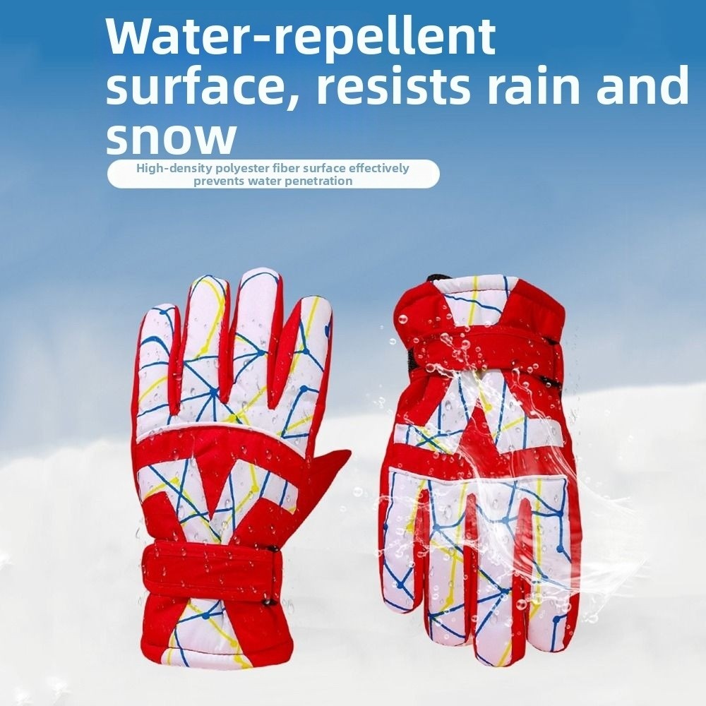 Waterproof Children Snow Mitte - Waterproof Mitten Ski ulasan dan harga
