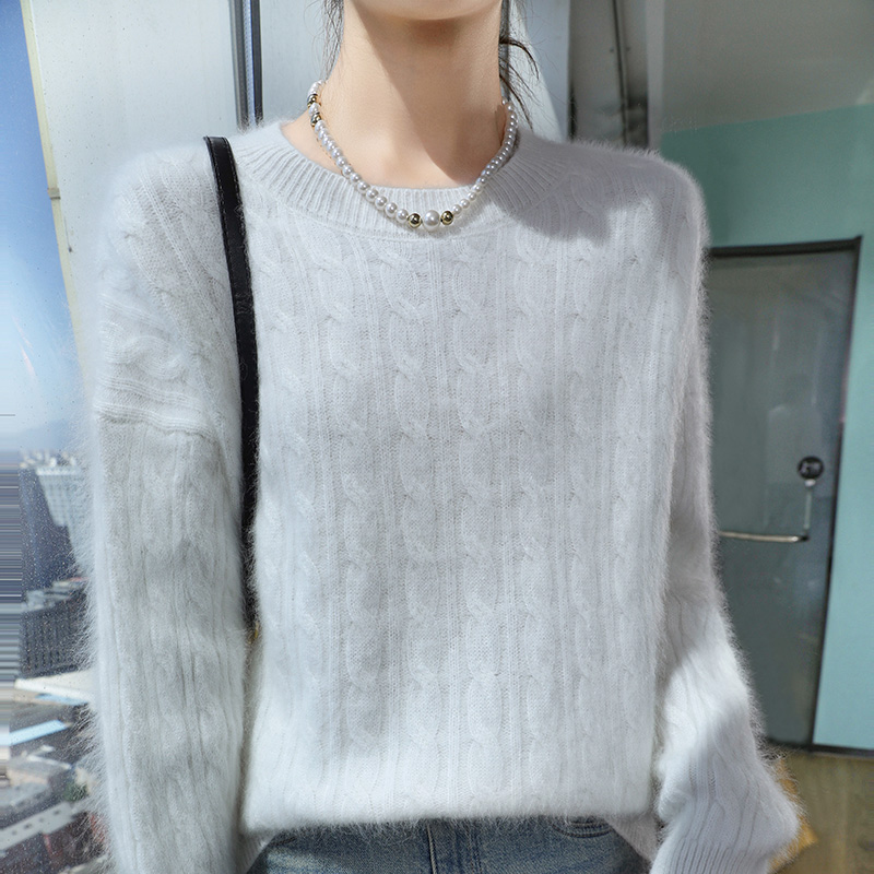 100 Mink Cashmere Sweater Wome - Winter Clothing Offer ulasan dan harga