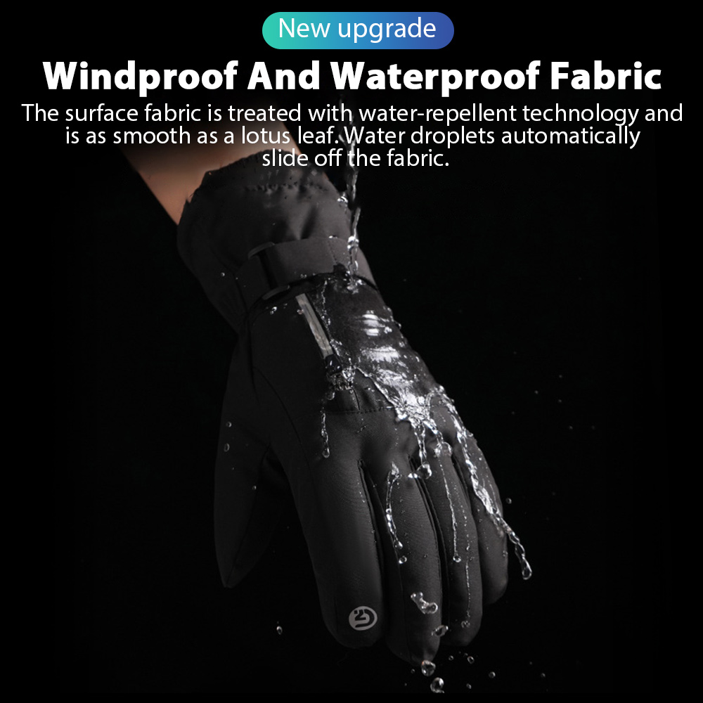 Men Winter Waterproof Cycling  - Waterproof Mitten Ski ulasan dan harga