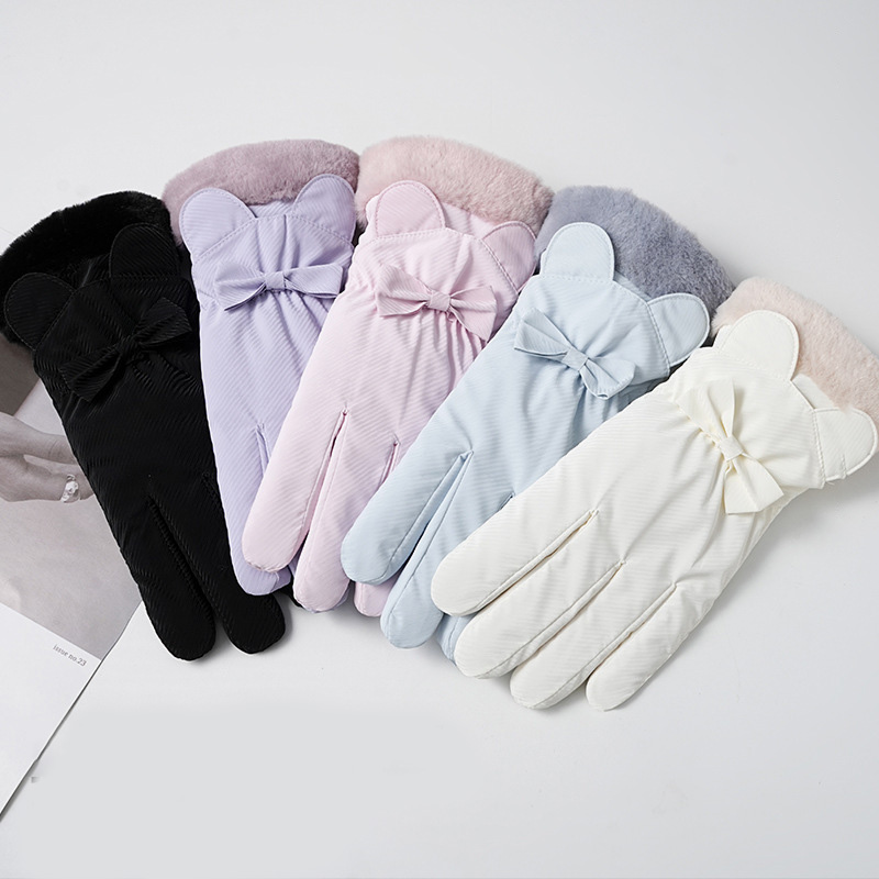 Winter Warm Gloves For Women P - Waterproof Mitten Ski ulasan dan harga