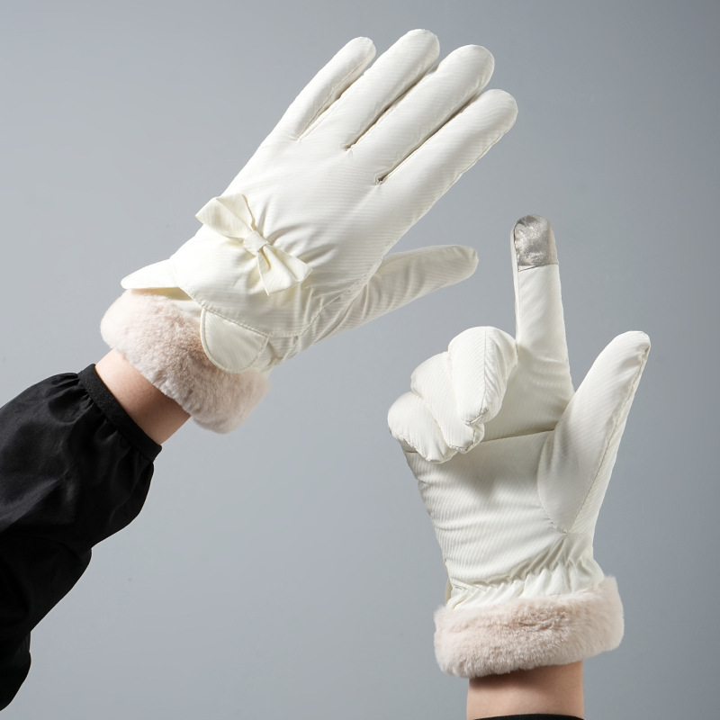 Winter Warm Gloves For Women P - Waterproof Mitten Ski ulasan dan harga