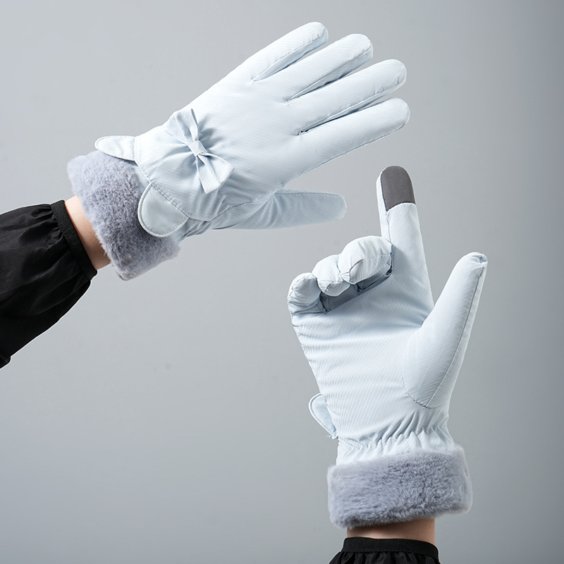 Winter Warm Gloves For Women P - Waterproof Mitten Ski ulasan dan harga