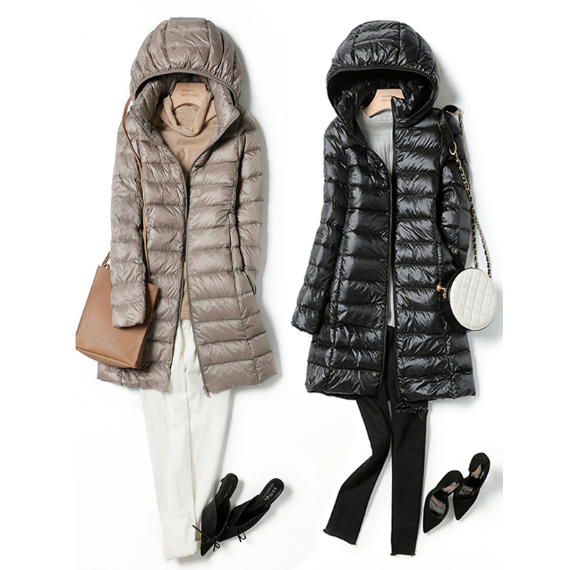 Women's X-long Office Lady Hat - Puffer Jacket Women Down ulasan dan harga