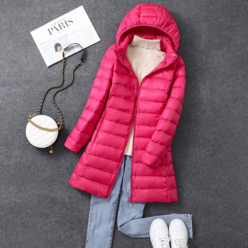 Women's X-long Office Lady Hat - Puffer Jacket Women Down ulasan dan harga