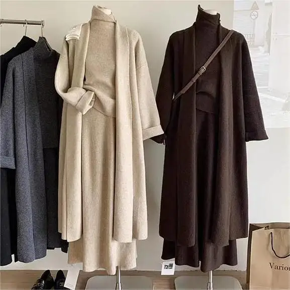 Three Piece Sets Women Long Sw - Winter Clothing Sales ulasan dan harga