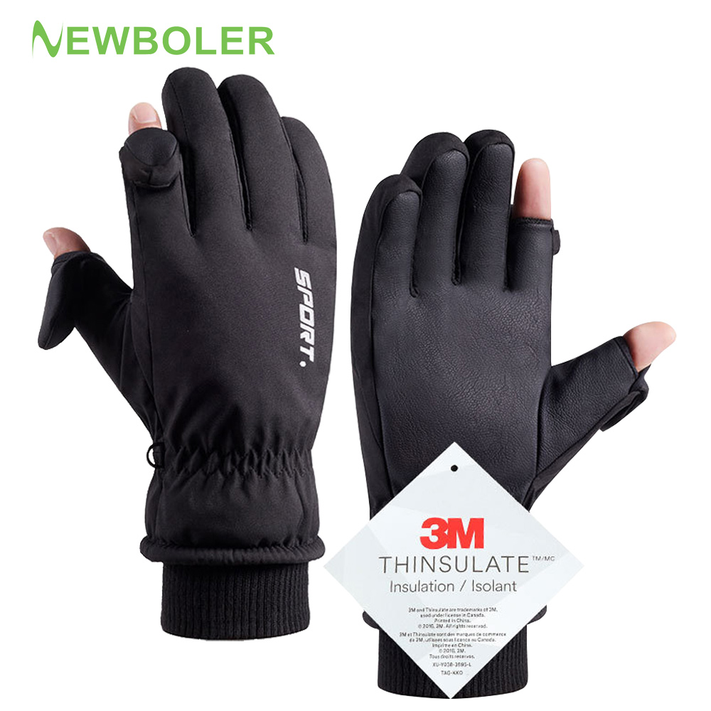 Outdoor Winter Cycling Gloves  - Waterproof Mitten Ski ulasan dan harga