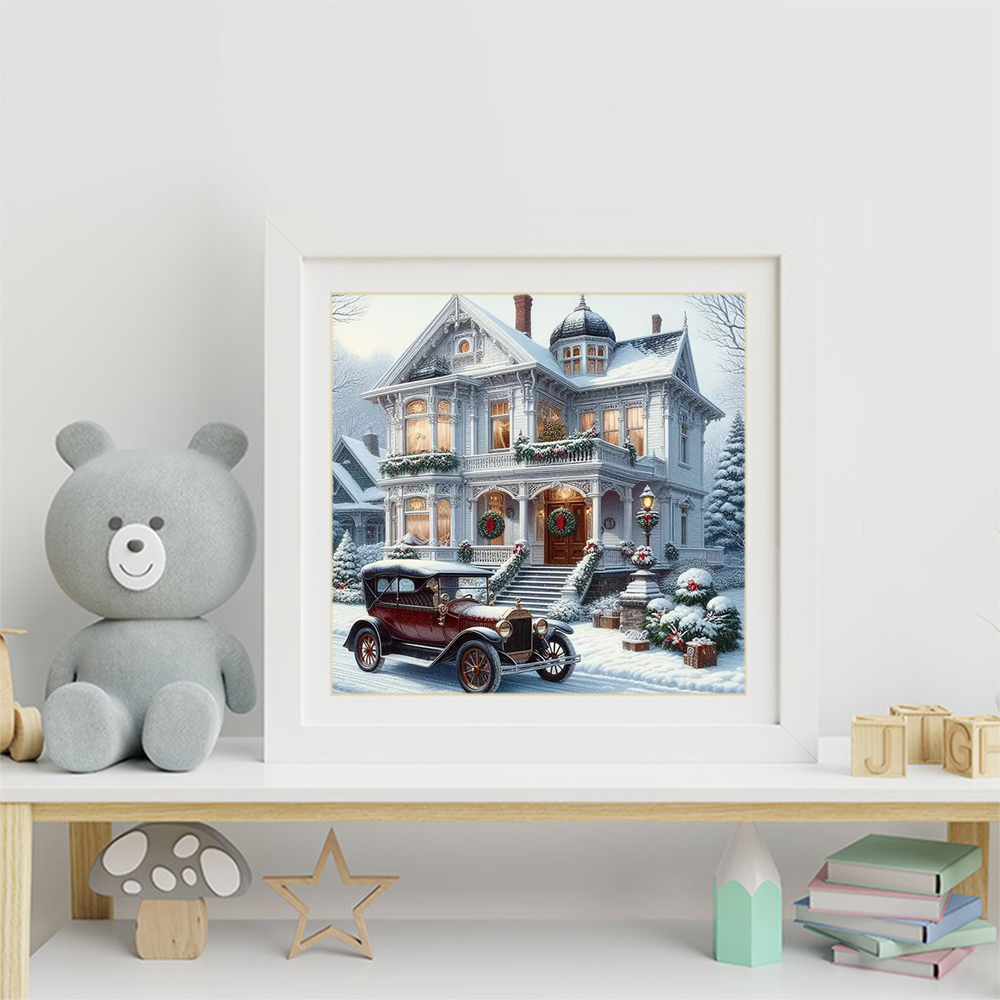 Momoart 5D DIY Diamond Mosaic  - Winter Clothing Pinterest ulasan dan harga