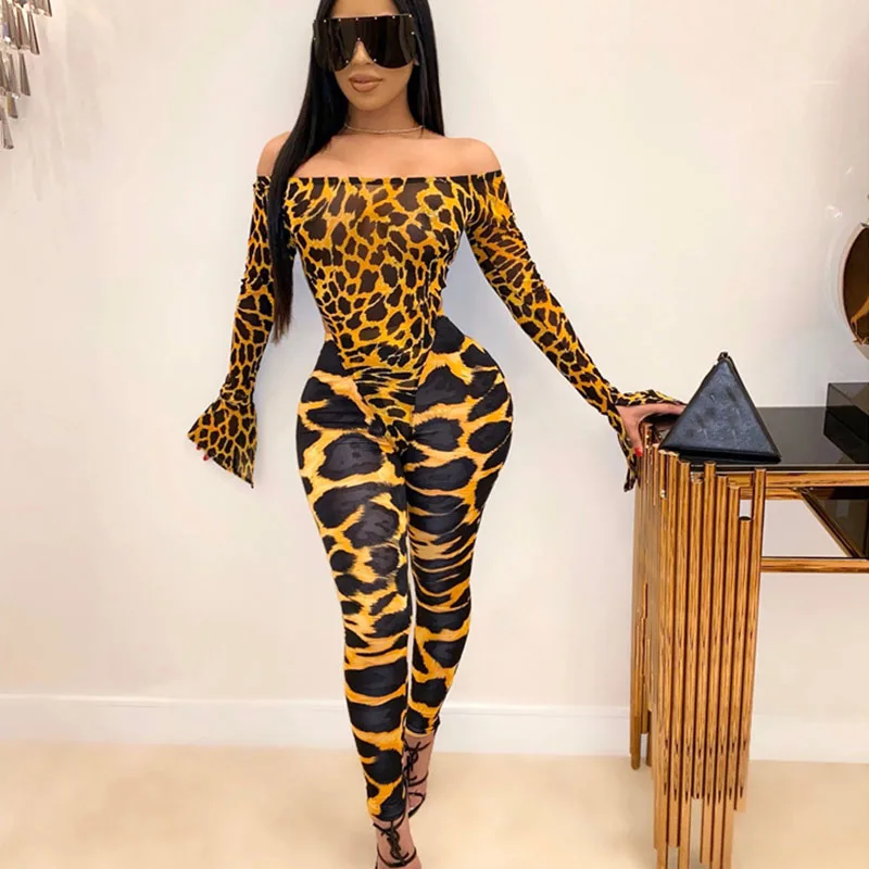 Leopard Print Two Piece Set fo - Winter Clothing Outfits ulasan dan harga